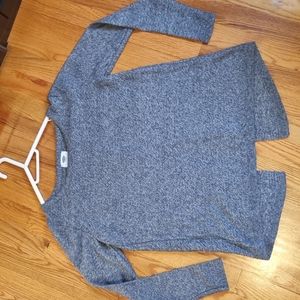 Old Navy back split sweater.